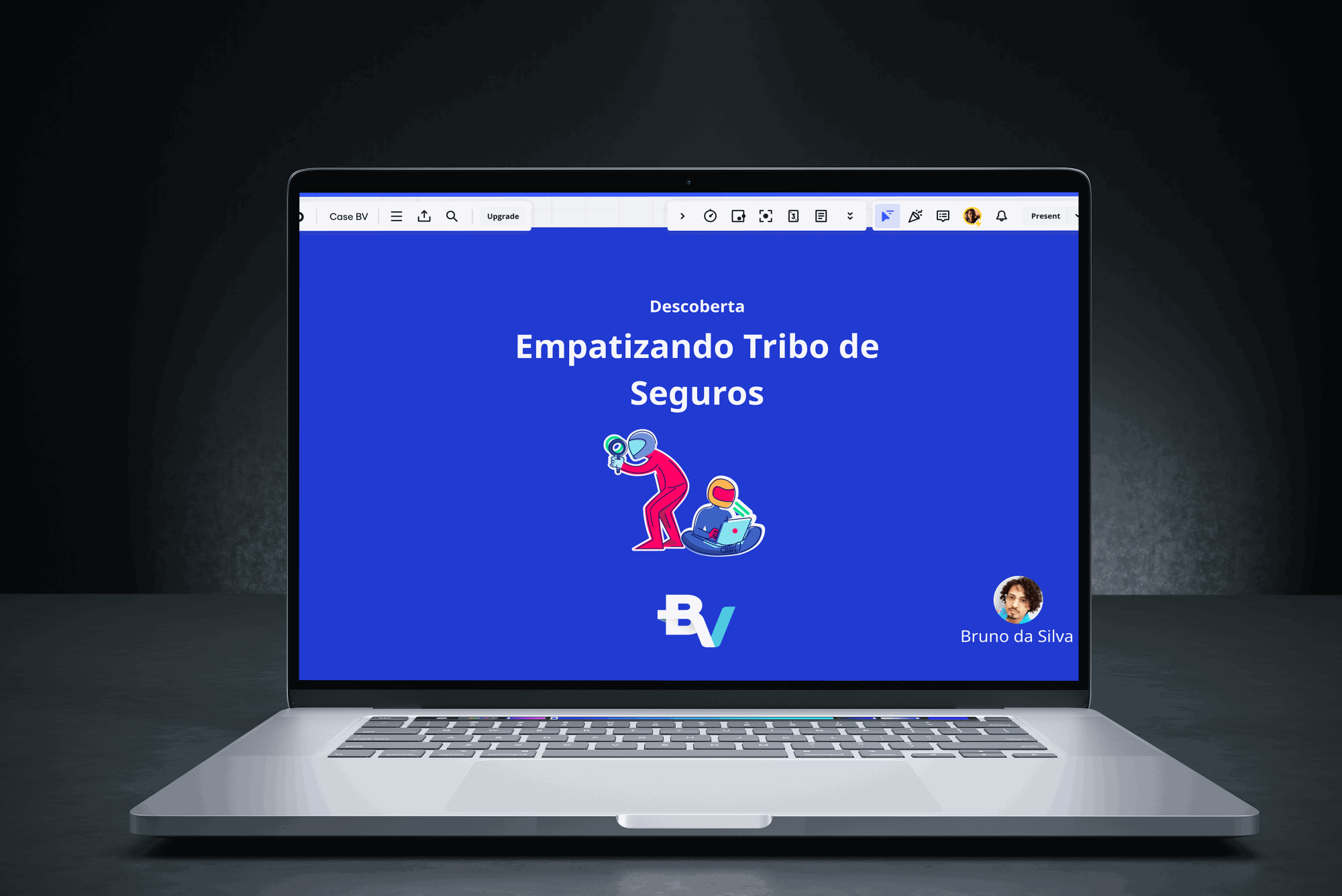 Fluxo animado — cadastro de produtos